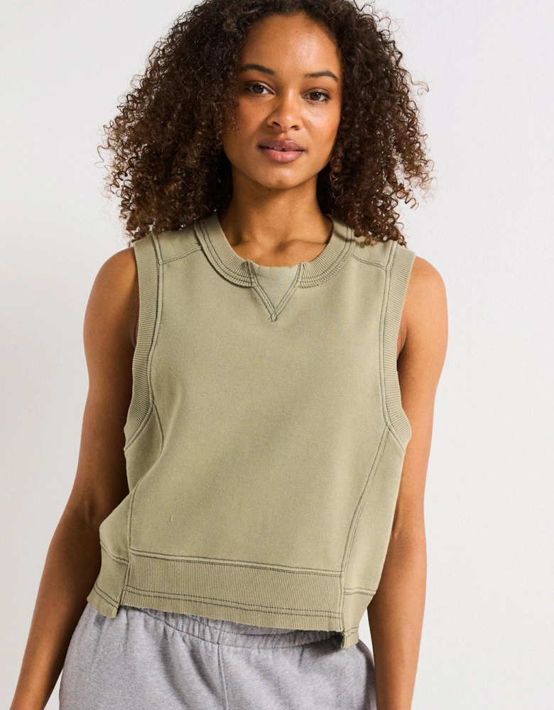 Womens Training Intercept Tank - Green