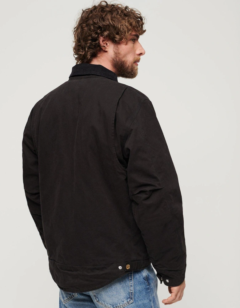 Surplus Ranch Worker Jacket - Black