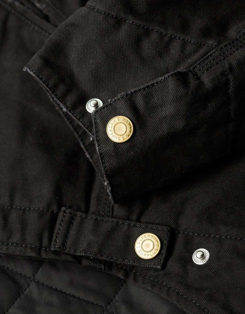 Surplus Ranch Worker Jacket - Black