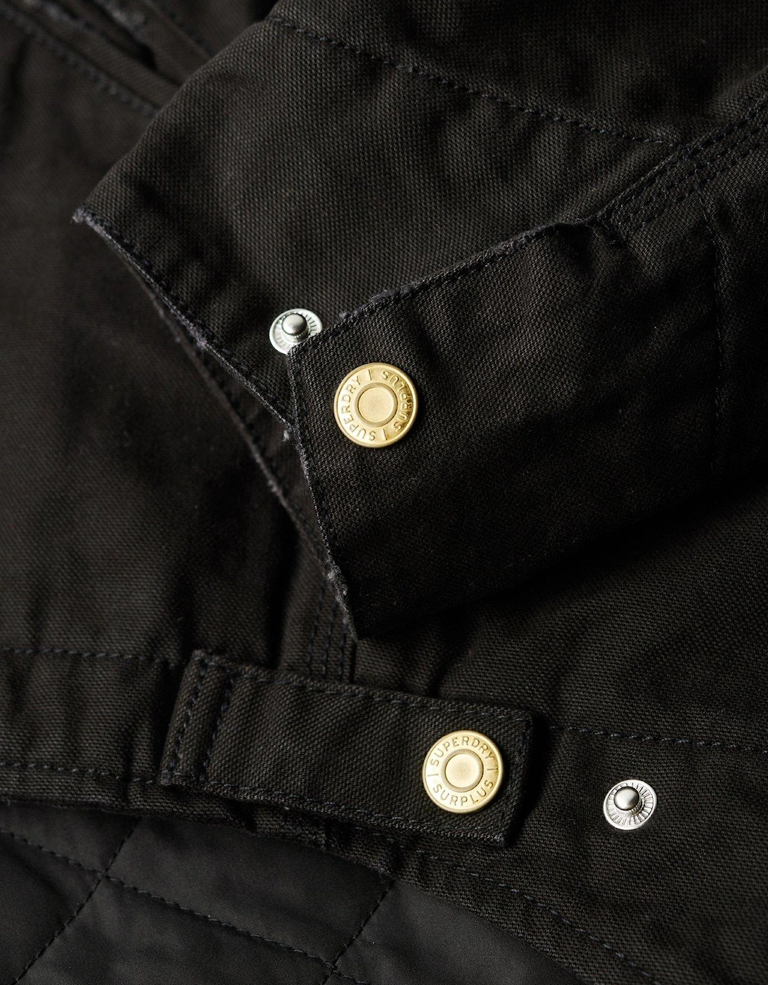 Surplus Ranch Worker Jacket - Black