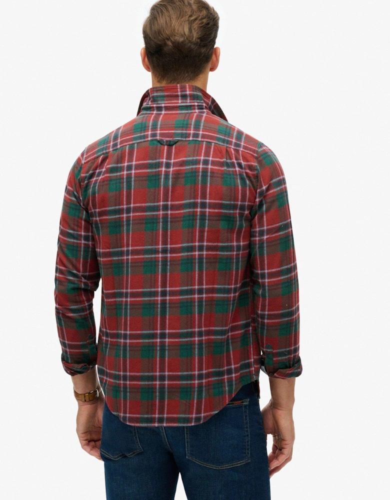 Original Cotton Check Long Sleeve Shirt - Red