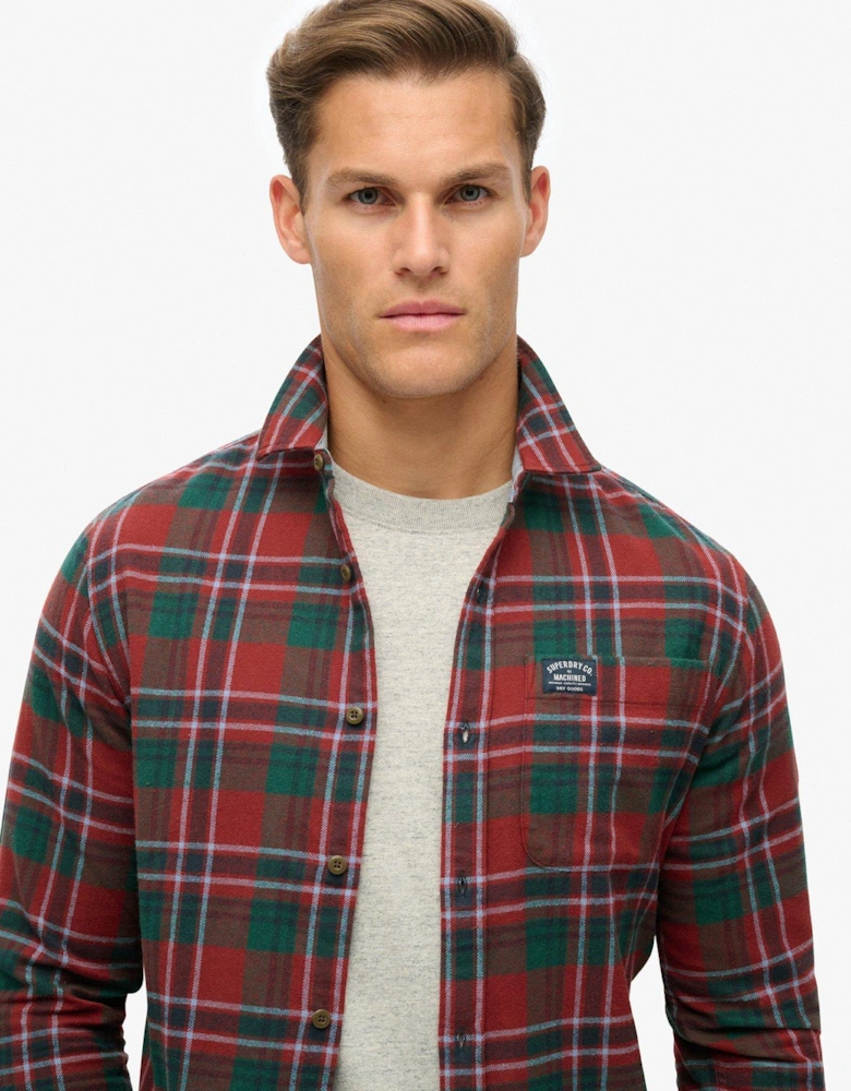 Original Cotton Check Long Sleeve Shirt - Red