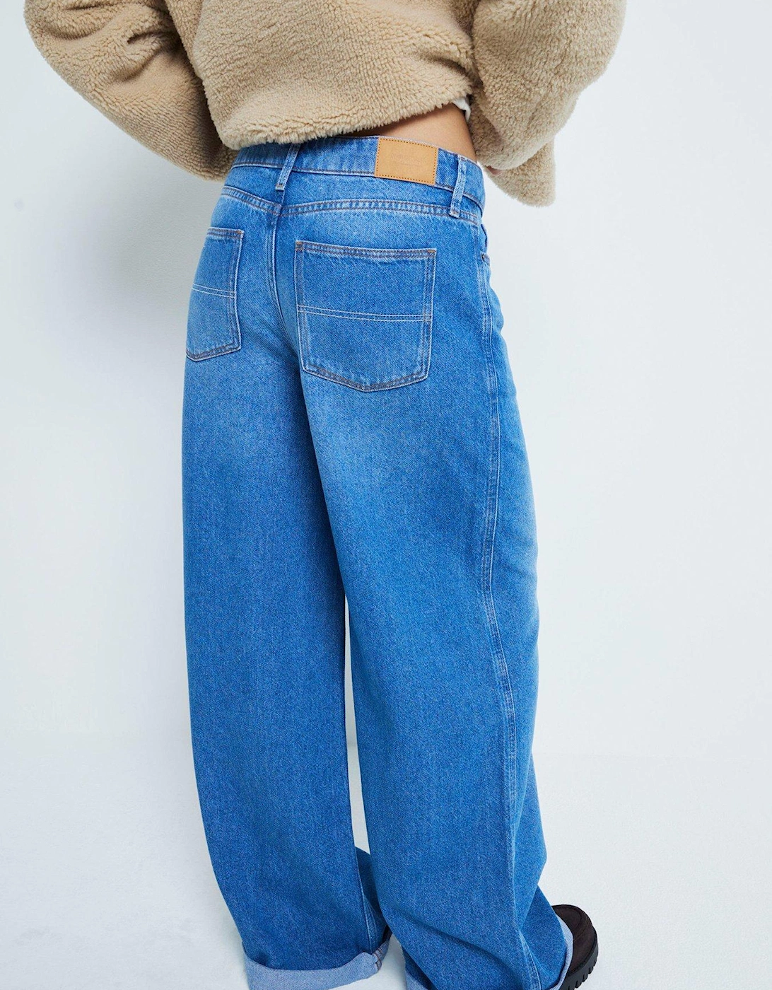 Super Wide Jeans - Blue