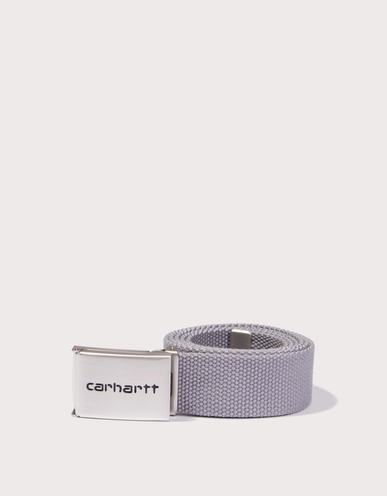 Chrome Clip Belt