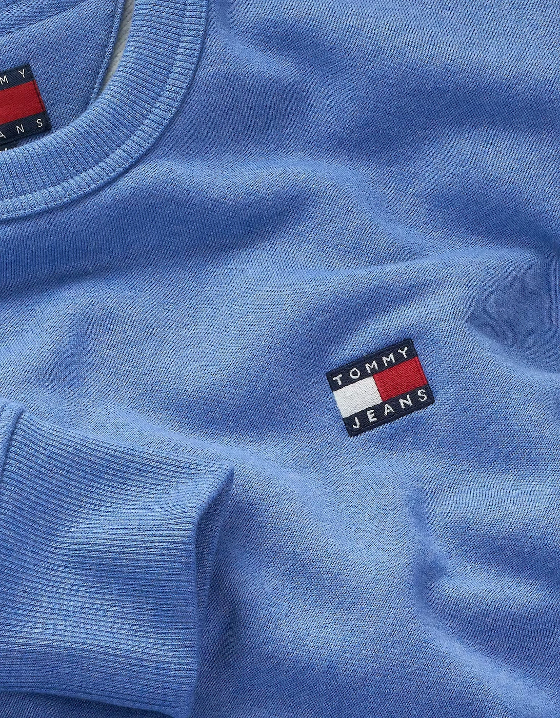 Reg Logo Badge Sweatshirt Tempo Blue Melange