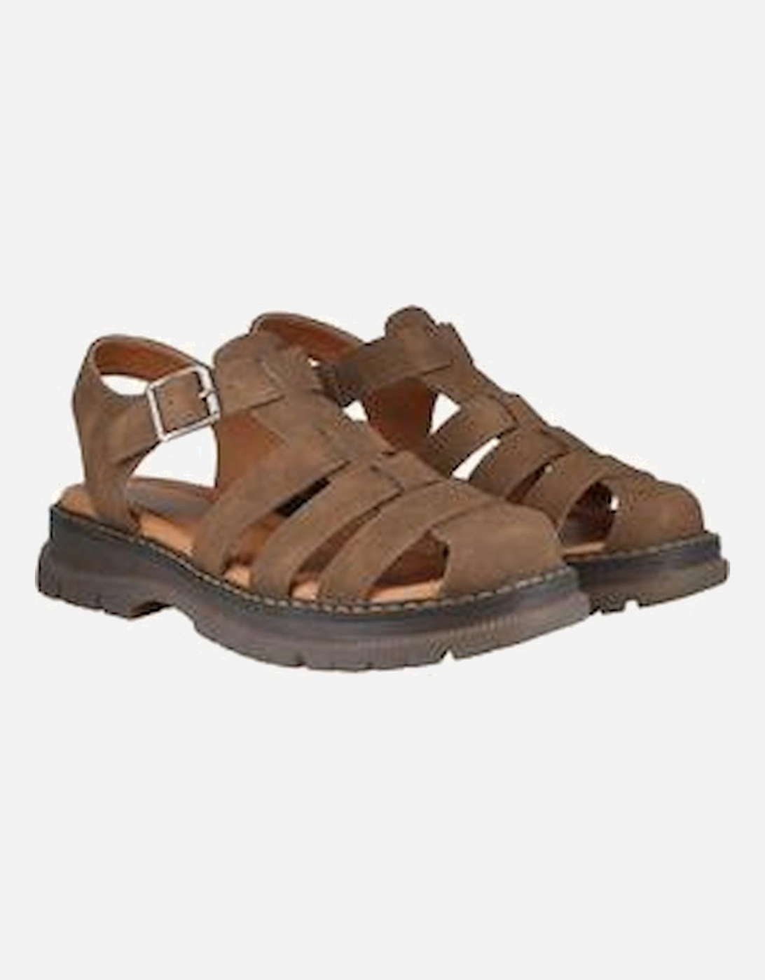 769529 in brown ladies sandal