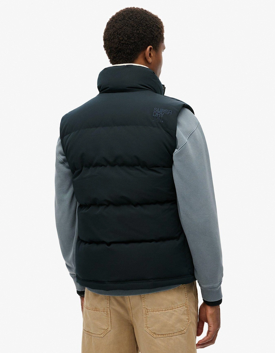 Non Hooded Everest Gilet - Navy