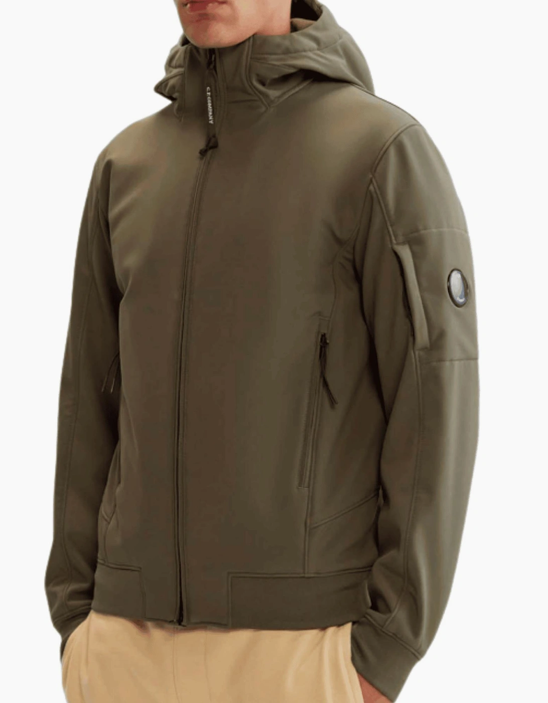 Men's CP Company Shell Jacket - Ivy Green - Size: 44/Regular