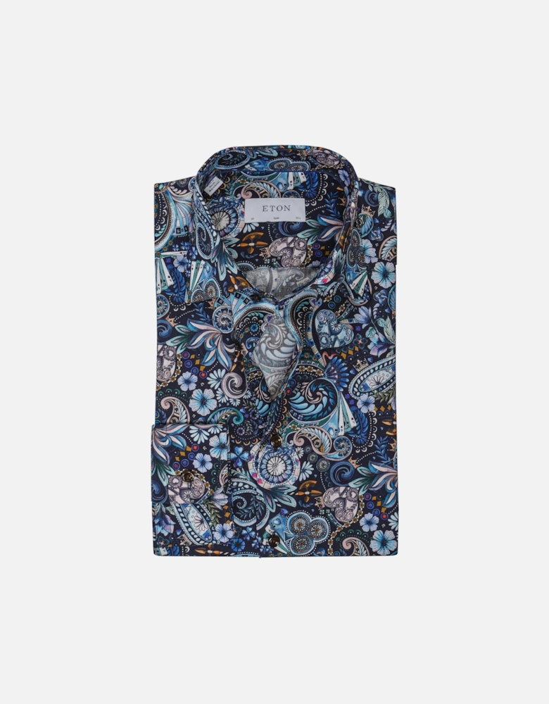 Slim Fit Paisley Shirt