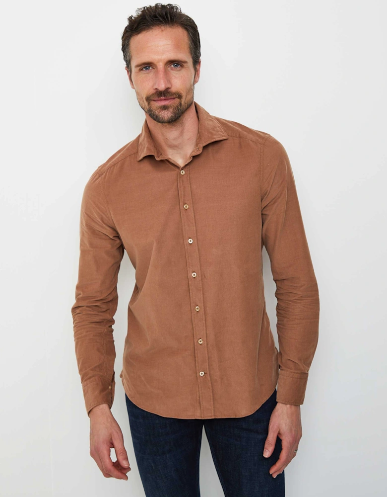 Slimline Corduroy Shirt