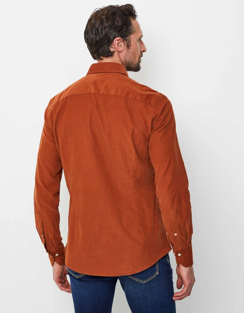 Slimline Corduroy Shirt