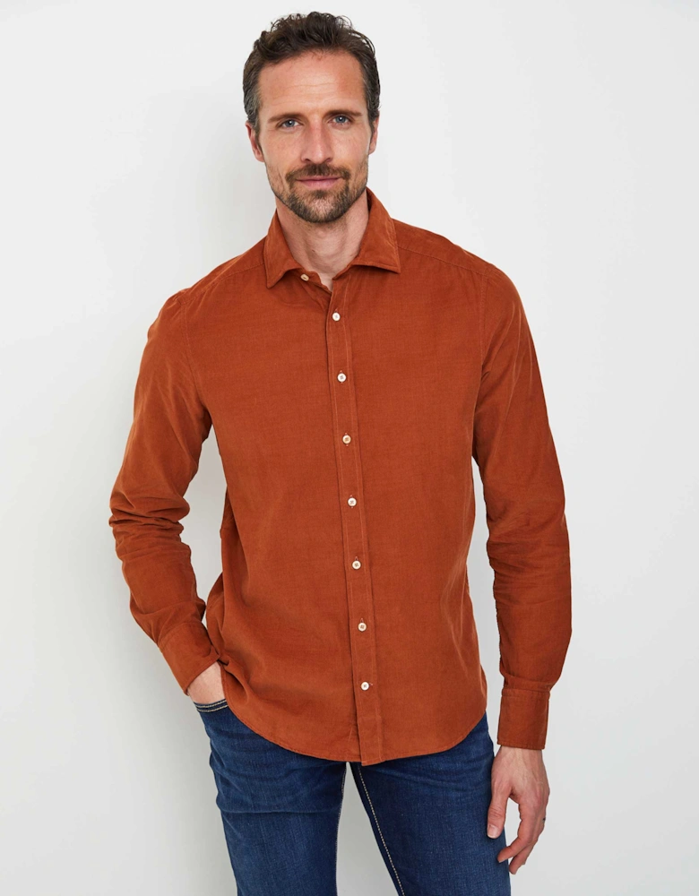 Slimline Corduroy Shirt