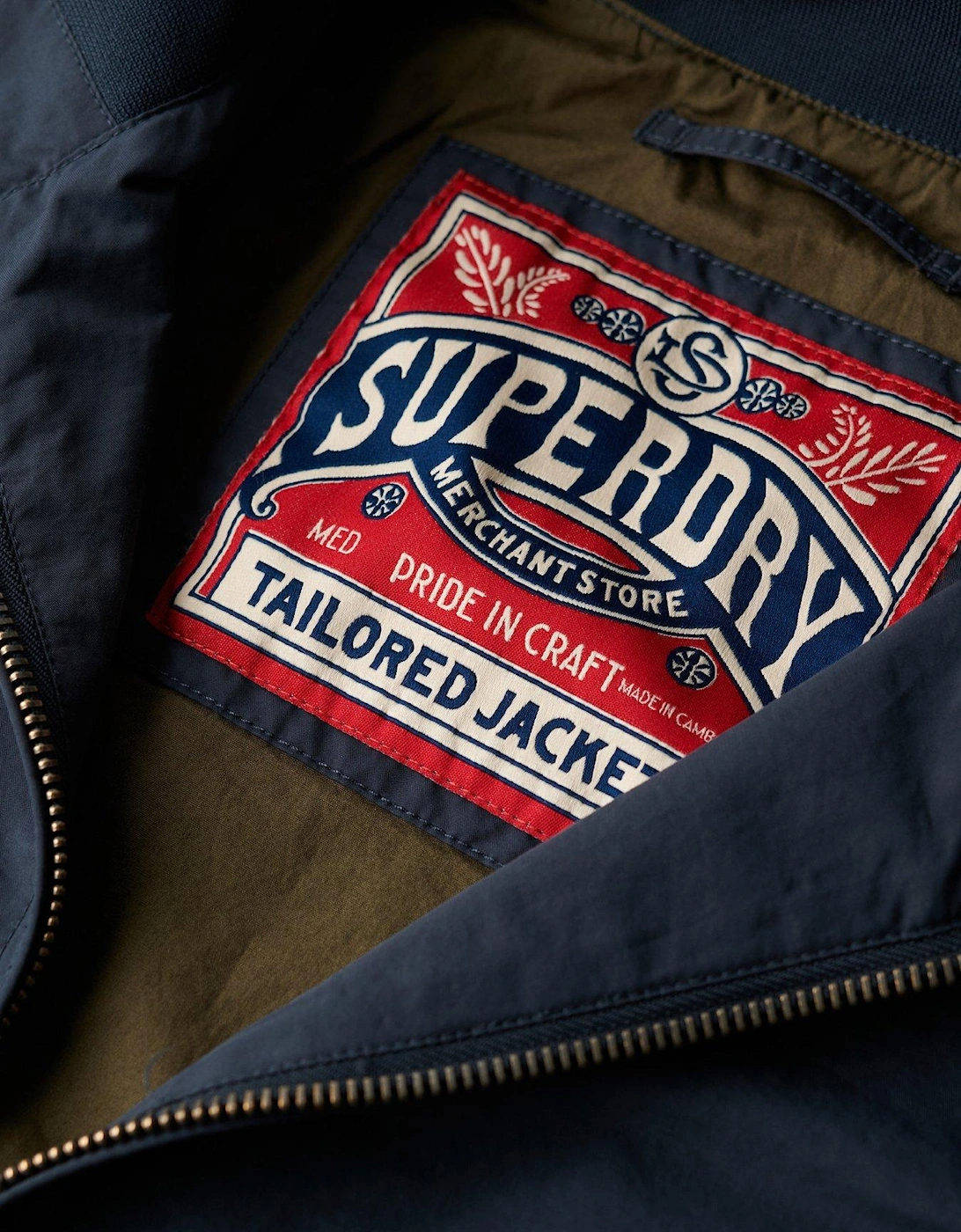 Merchant Harrington Jacket - Navy