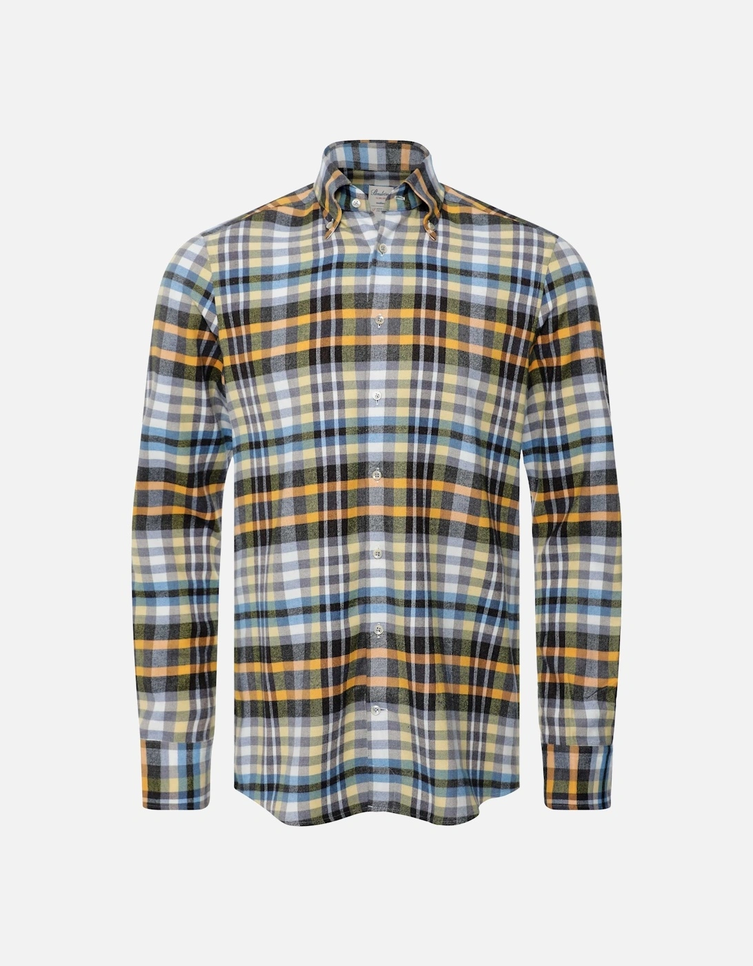 Slimline Check Flannel Shirt, 6 of 5