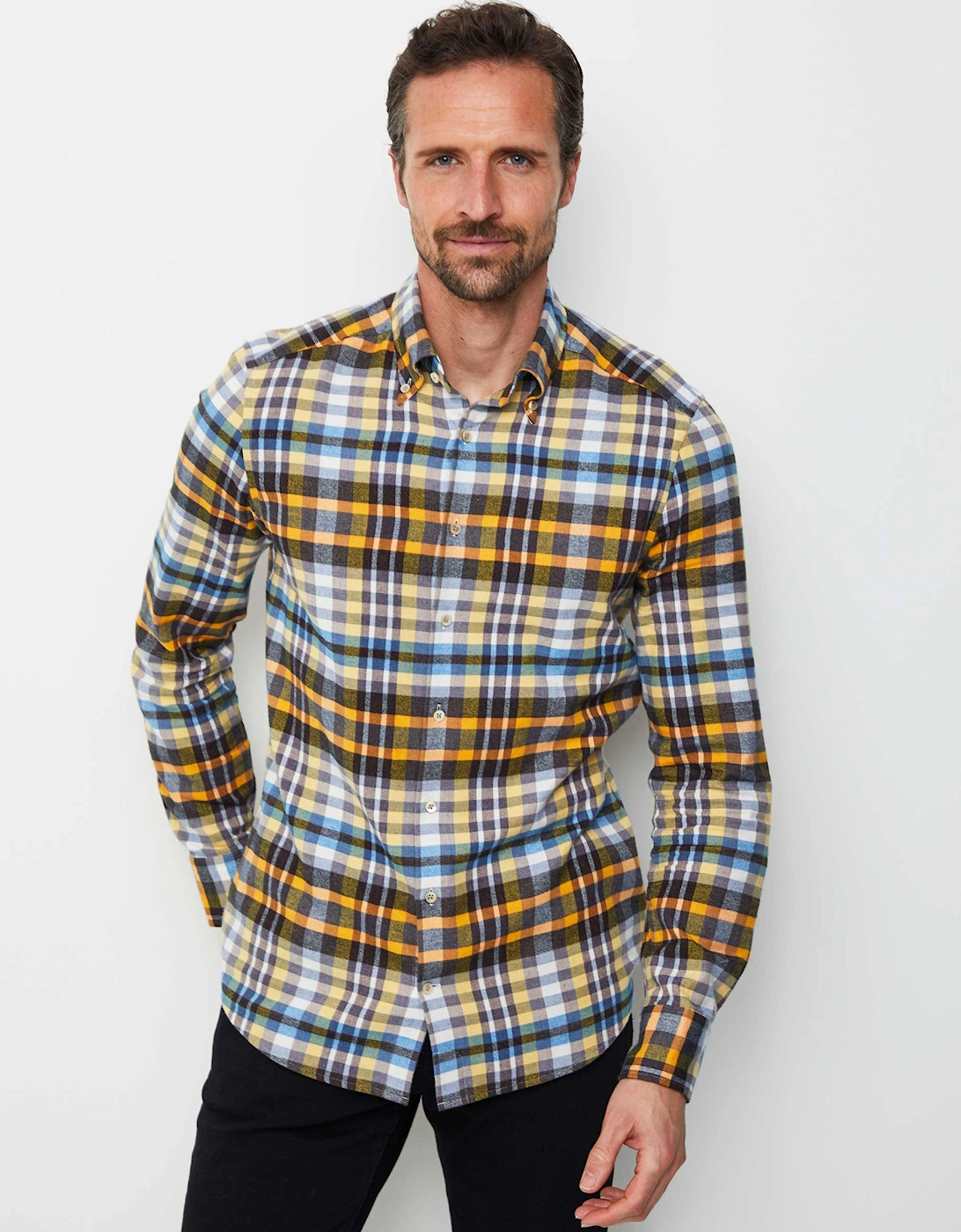 Slimline Check Flannel Shirt