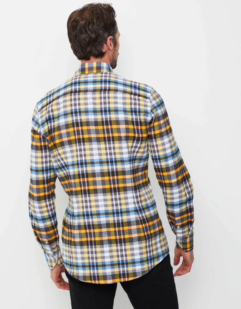 Slimline Check Flannel Shirt