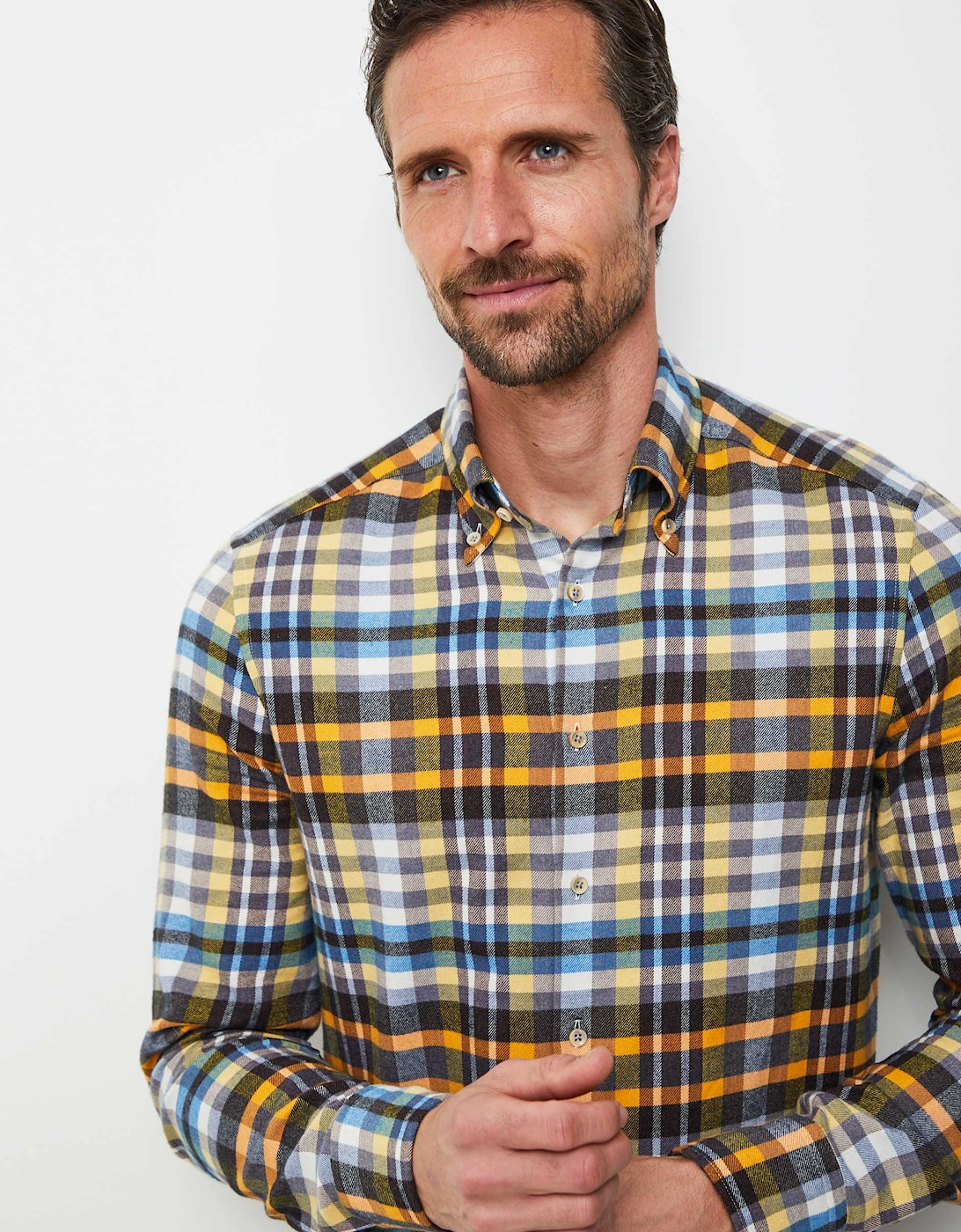 Slimline Check Flannel Shirt