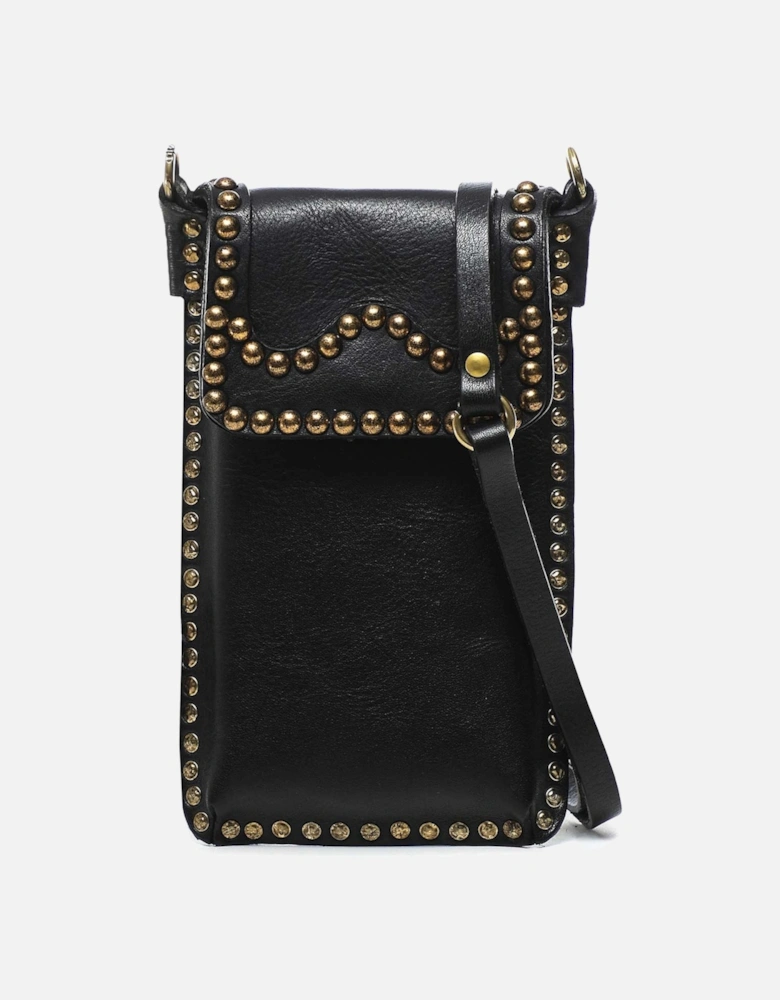 Rivet Detail Phone Pouch