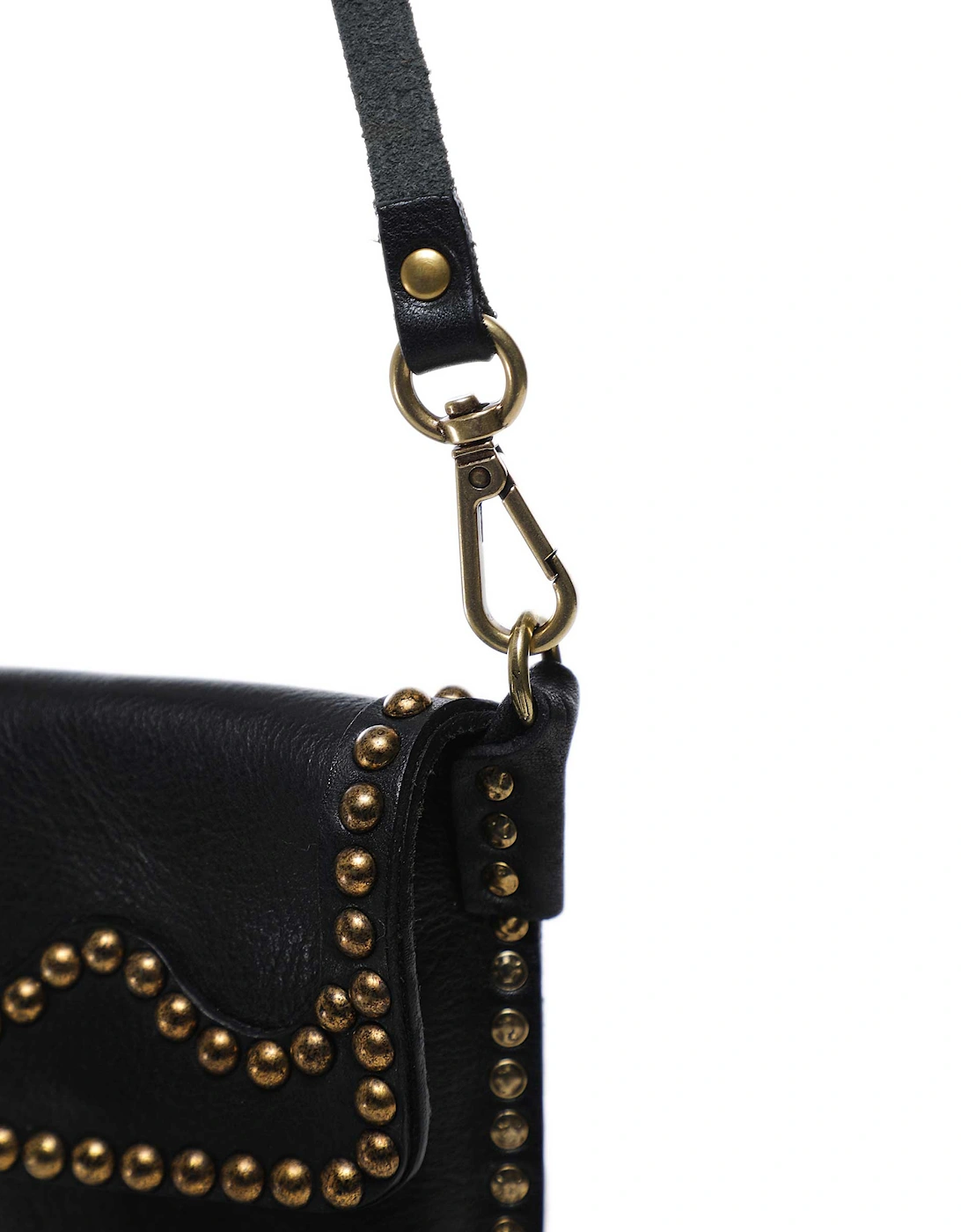 Rivet Detail Phone Pouch