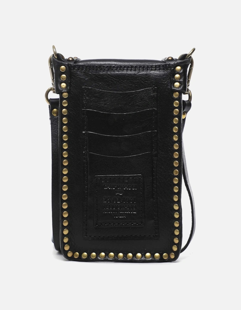 Rivet Detail Phone Pouch