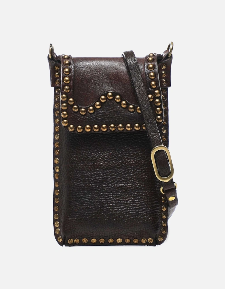 Rivet Detail Phone Pouch