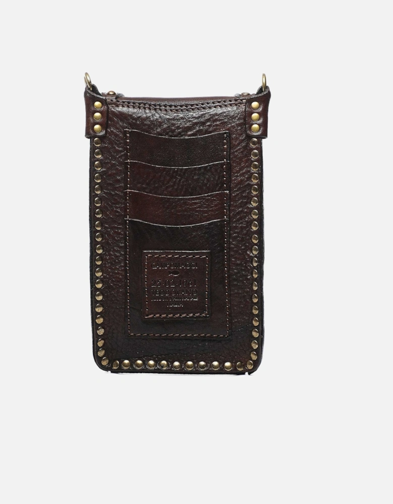 Rivet Detail Phone Pouch