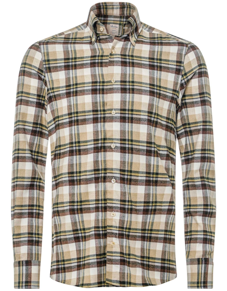 Slimline Flannel Check Shirt