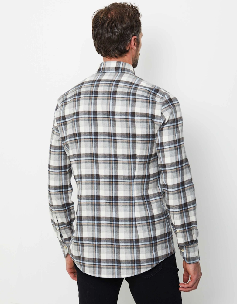 Slimline Flannel Check Shirt