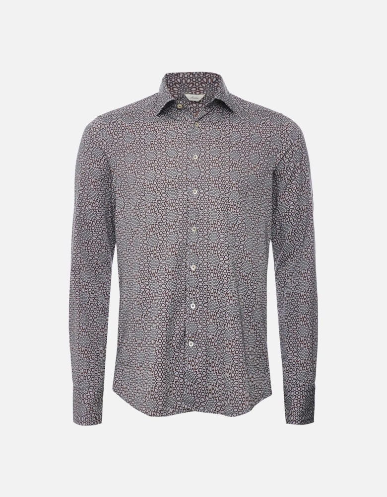 Slimline Geo Floral Shirt