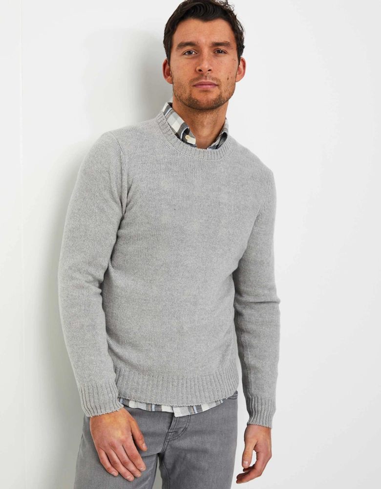 Virgin Wool Crew Neck Jumper