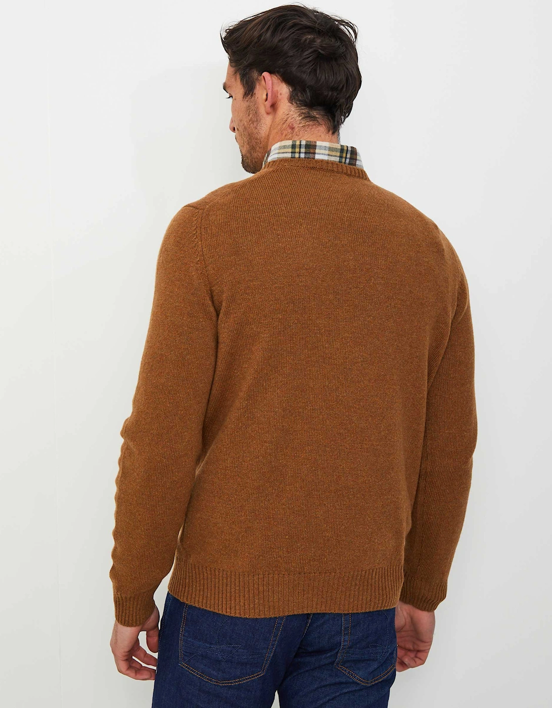 Virgin Wool Crew Neck Jumper