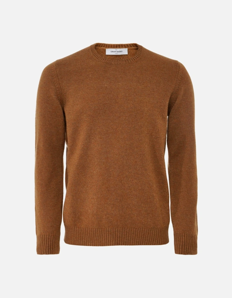 Virgin Wool Crew Neck Jumper