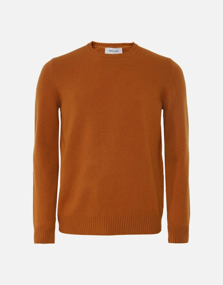 Virgin Wool Crew Neck Jumper