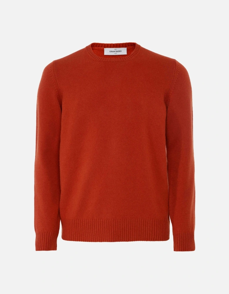 Virgin Wool Crew Neck Jumper