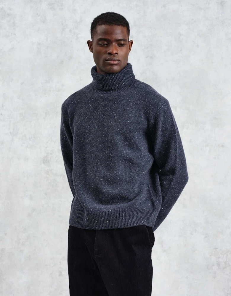 Wool Ridgeway Roll Neck Jumper