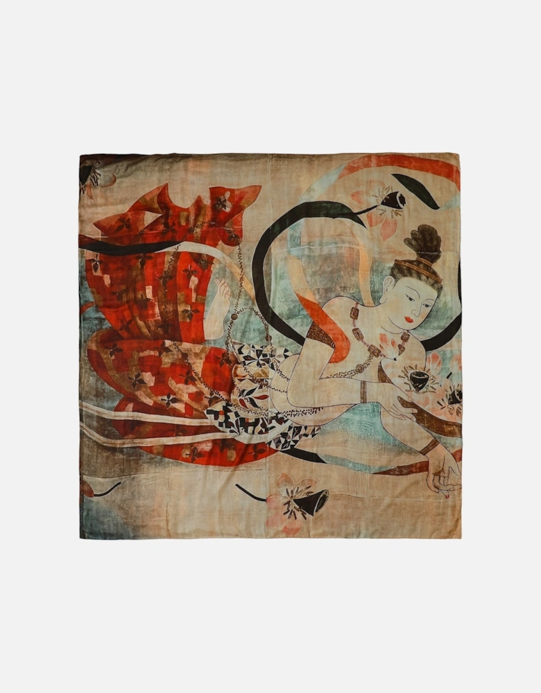 Ava Senso-ji Silk Scarf