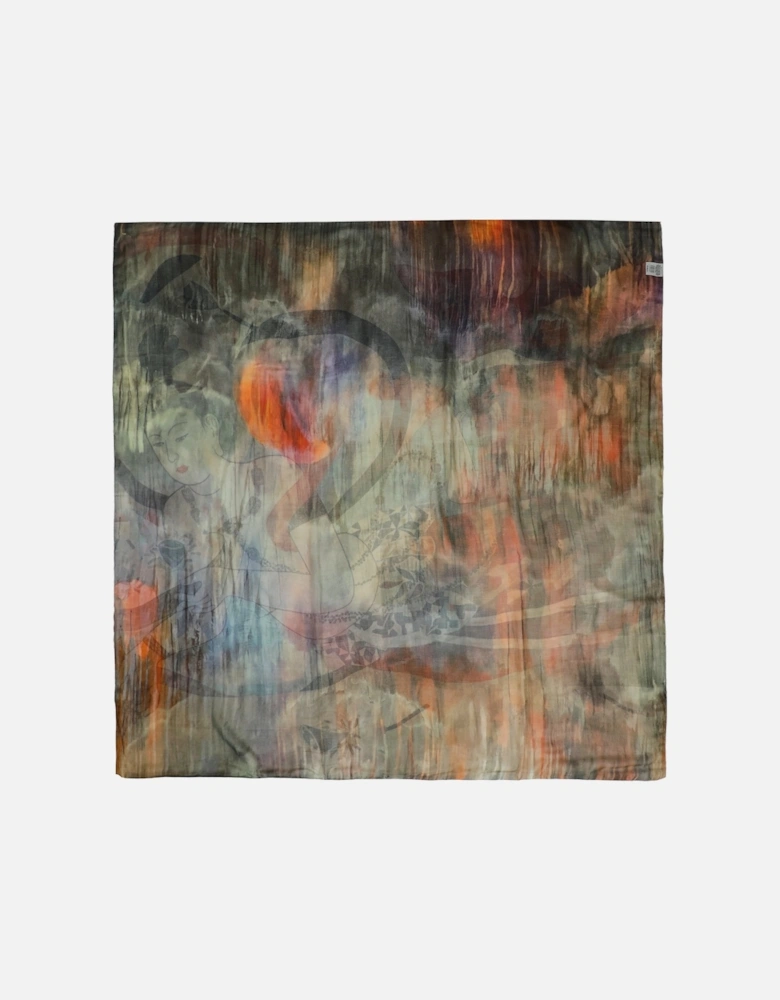 Ava Senso-ji Silk Scarf