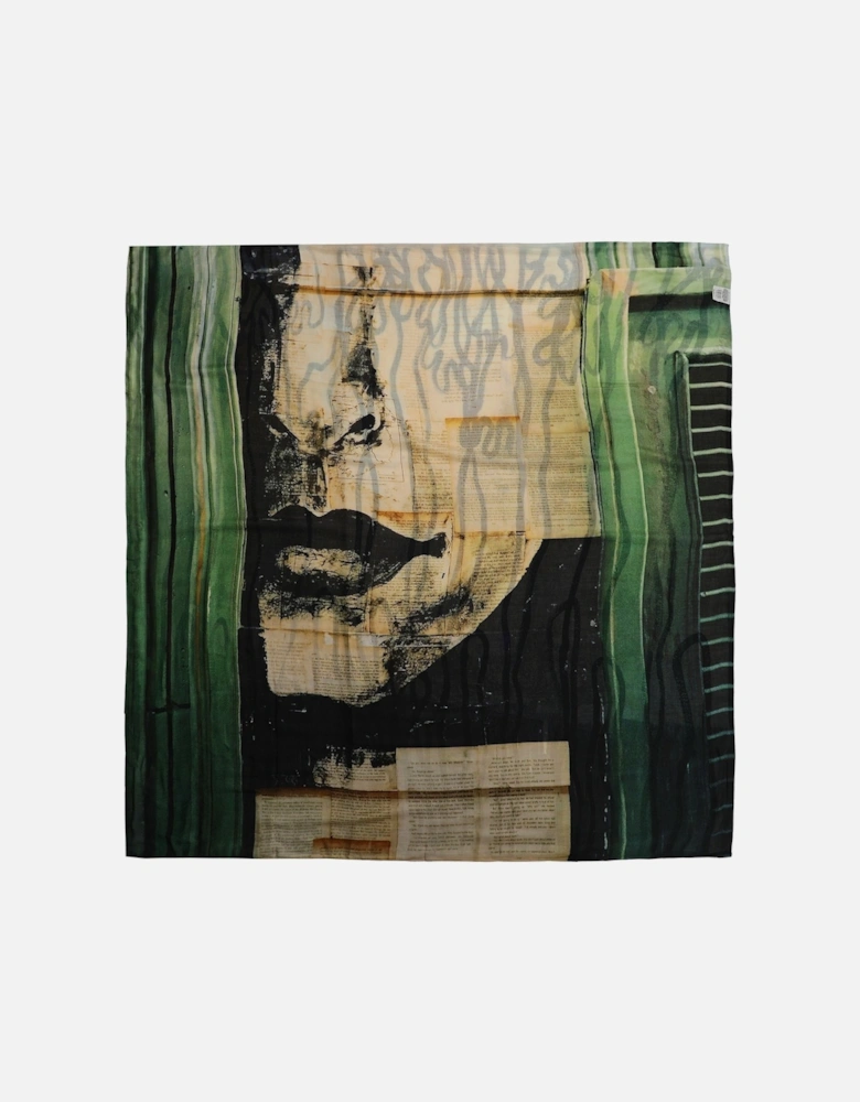 Ava Cables Silk Scarf