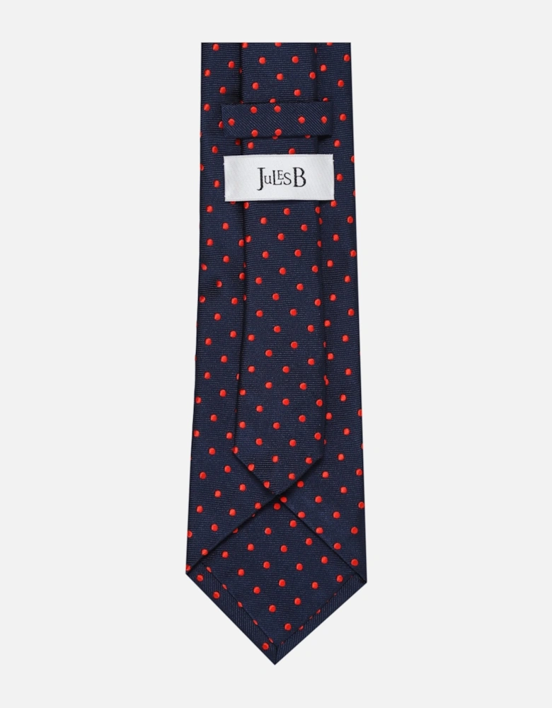 Silk Polka Dot Tie