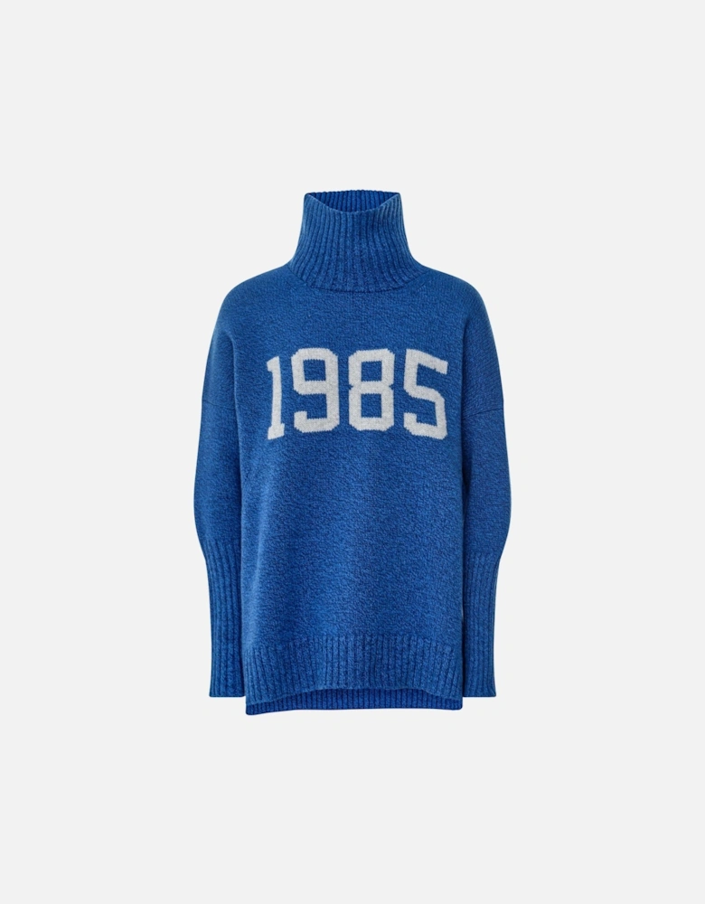 1985 Merino Cashmere Roll Neck Jumper