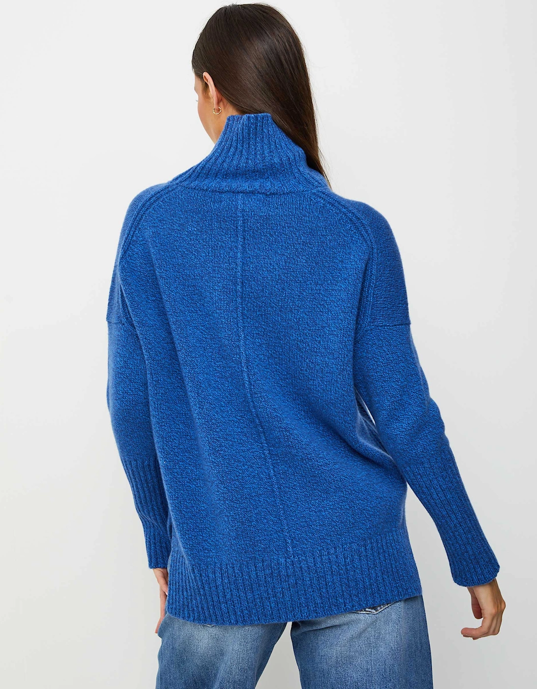 1985 Merino Cashmere Roll Neck Jumper