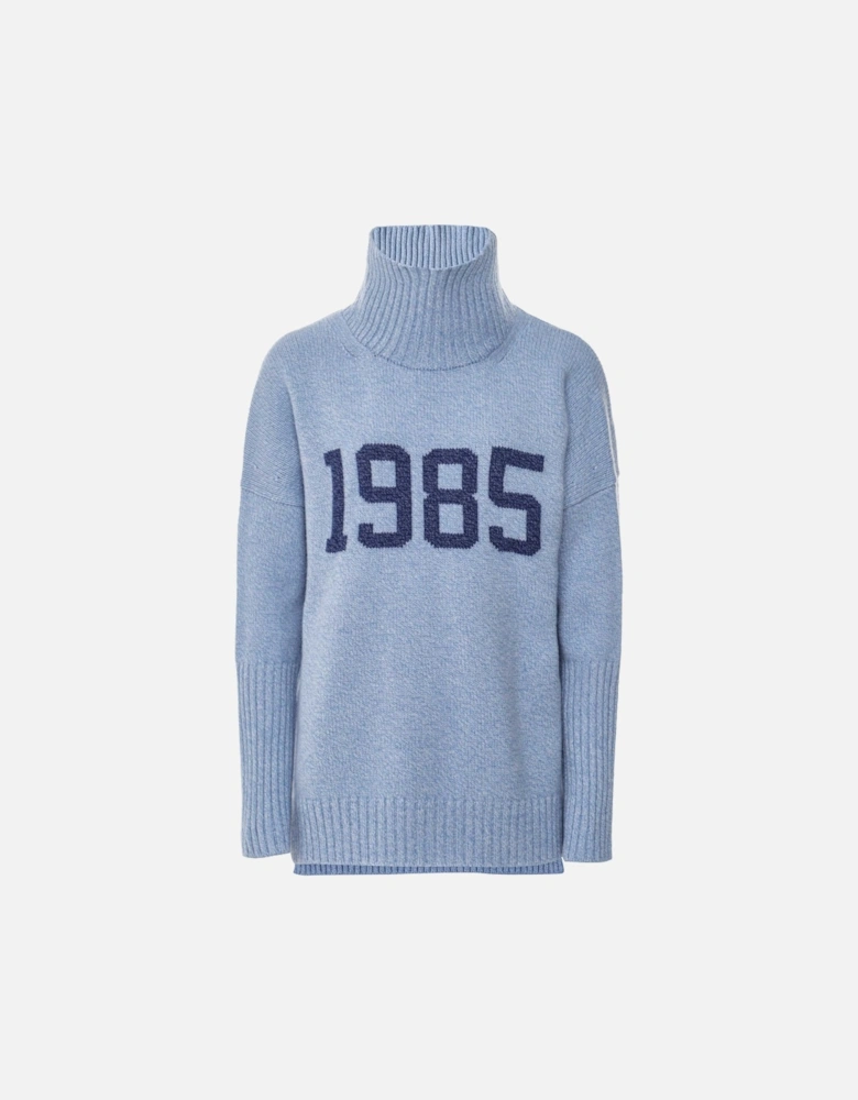 1985 Merino Cashmere Roll Neck Jumper