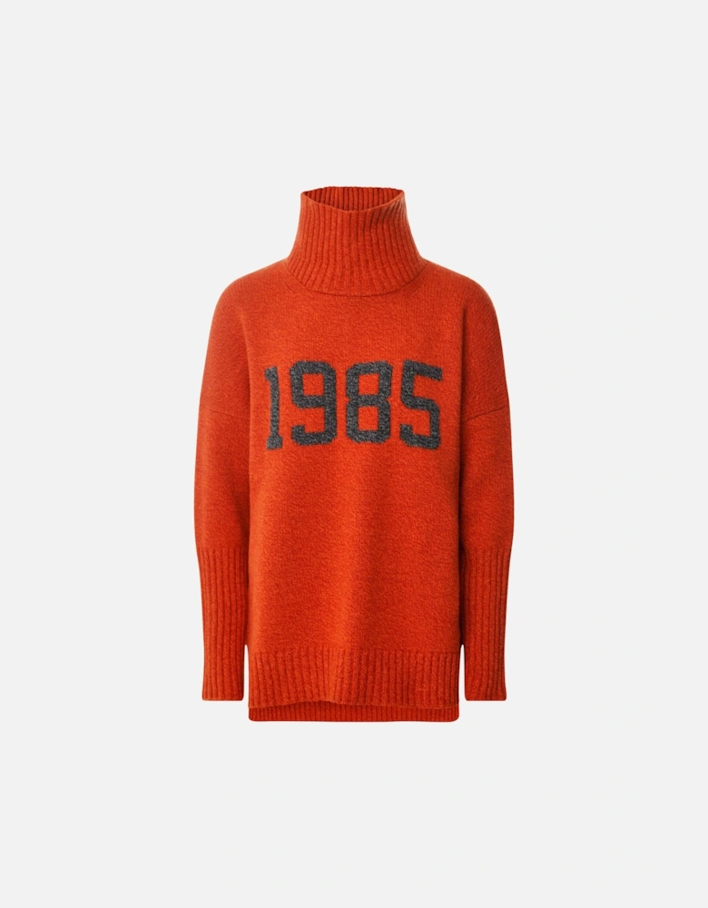 1985 Merino Cashmere Roll Neck Jumper