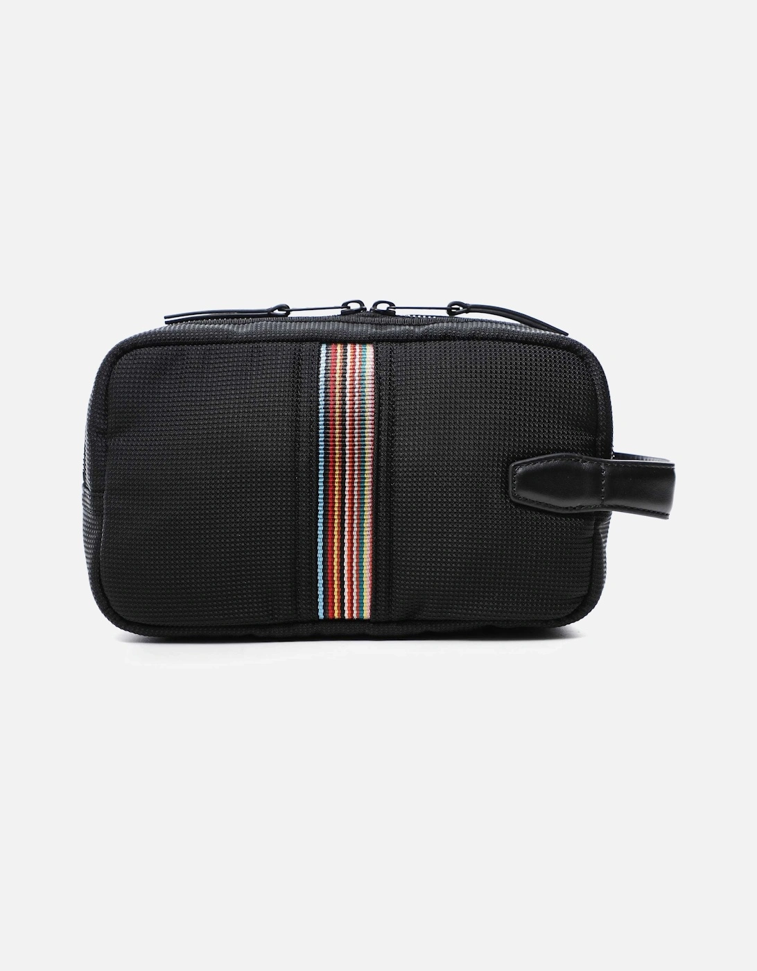 Stripe Trim Wash Bag