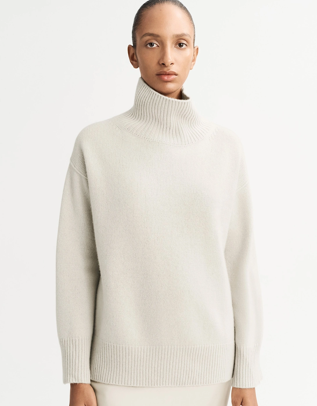 Boyfriend Turtleneck Cashmere Jumper