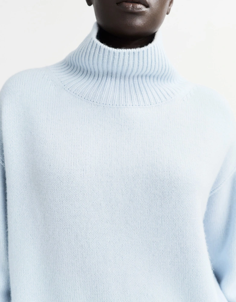 Boyfriend Turtleneck Cashmere Jumper