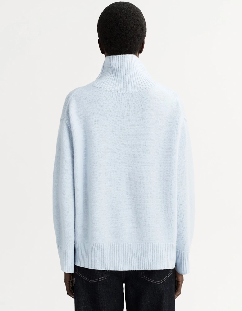 Boyfriend Turtleneck Cashmere Jumper