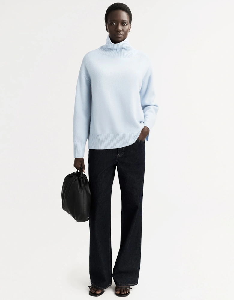 Boyfriend Turtleneck Cashmere Jumper