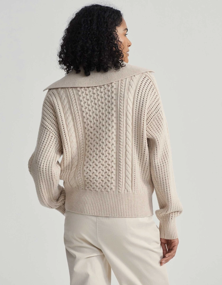 Camello Cable Knit Jumper