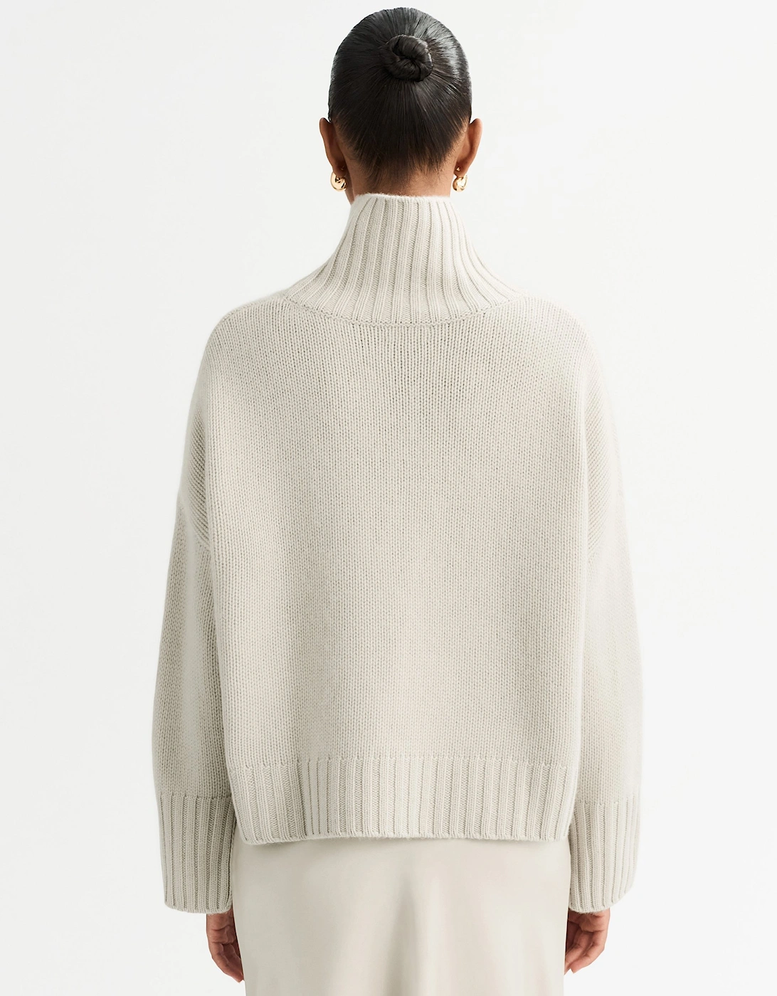 Girlfriend Turtleneck Cashmere Jumper